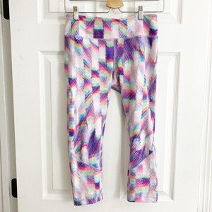 Zella Workout Leggings Cropped Multi-Color Size S